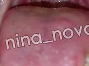 Tongue mouth uvula fetish
