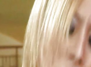 Pretty Blonde Asian Porn Babe HJ