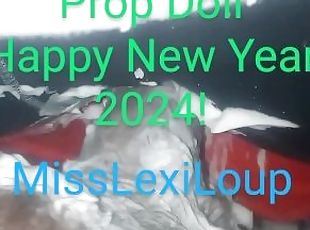 MissLexiLoup trans female tight Rectums ass fucking Happy New Year 2024 Champagne!