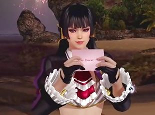 Dead or Alive Xtreme Venus Vacation Nyotengu Valentine's Day Pose Cards Fanservice Appreciation