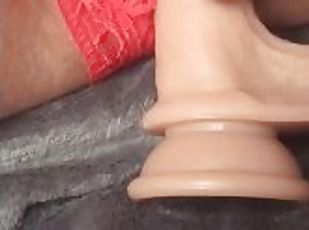 Clito, Masturbation, Orgasme, Chatte (Pussy), Culotte, Pute, Serrée, Belle, Gode, Solo