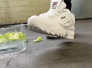 Fila disruptor crushing grape and cake ???? Trailer! JuliaApril onlyfans