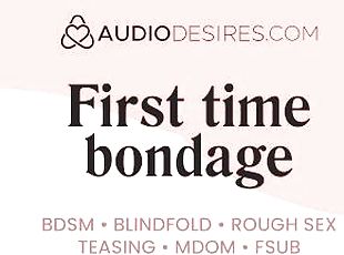 Trying bondage for the first time with my Tinder date  Erotic audio porn
