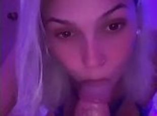 orgasme, amatør, blowjob, cumshot, hjemmelaget, latina, piercet, hvit