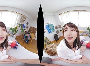 Voluptuous asian hussy mind-blowing VR clip