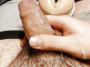 Toying with my fleshlight in bed, i want some real nice young pussy. Someone help me please 