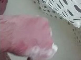 Stroking my cock in the shower vid #2