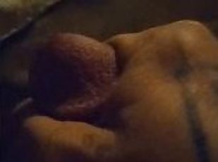 Big cum shot into towel