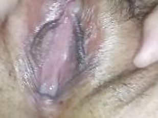 I love her fat Mexican pussy squirting on my hard cock. Who's next.????