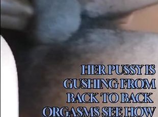 6/2/23  FAT BLACK COCK GIVES WHITE PUSSY 4 ORGASMS IN 40 SECONDS.