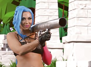 Rachel Starr in League of Porn Stars A XXX Parody