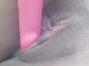 Jugando con mi dildo