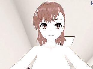 Mikoto Misaka and I have intense sex in the bedroom. - A Certain Scientific Railgun POV Hentai