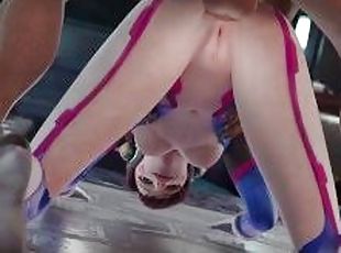 D.va Overwatch Enjoy Hard Anal Fuck  Best Anal Overwatch Hentai