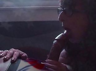 All American Granny Blowjob