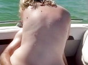 Stepmom takes her stepson on a boating trip. full vid on linktr.ee/LizMyth