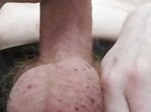 Male Masturbation Closeup