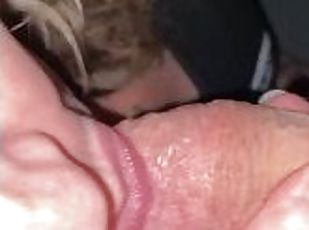 Sucking in a booth-See more vids at my onlyfans