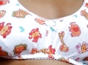 asiatique, gros-nichons, masturbation, maison, indien, belle, seins, petite, petits-seins