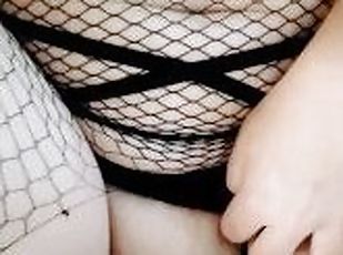 Rip my fishnets and fold me in half????