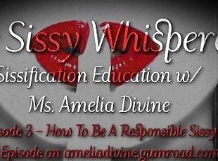 How To Be A Responsible Sissy  The Sissy Whisperer Podcast