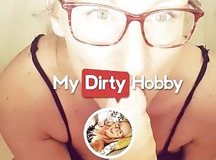 MyDirtyHobby - POV blowjob experience with blonde amateur