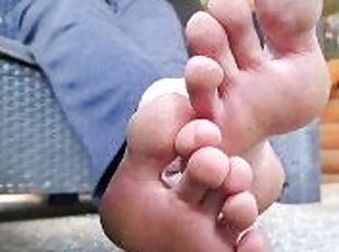 Sexy feet close up